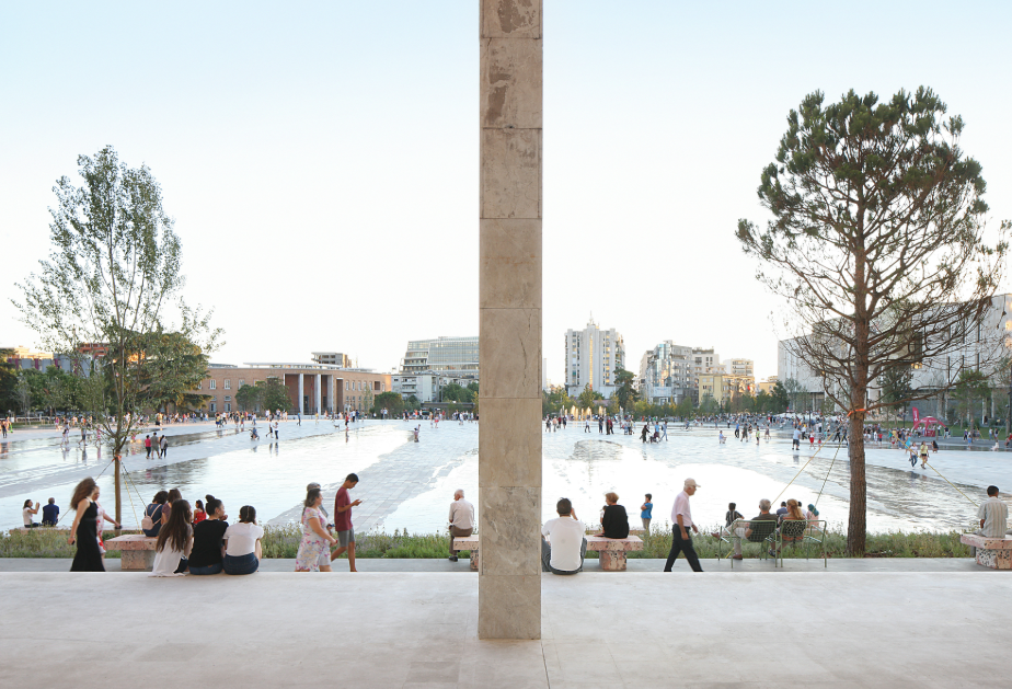 Skanderbeg Square, Tirana, Albania